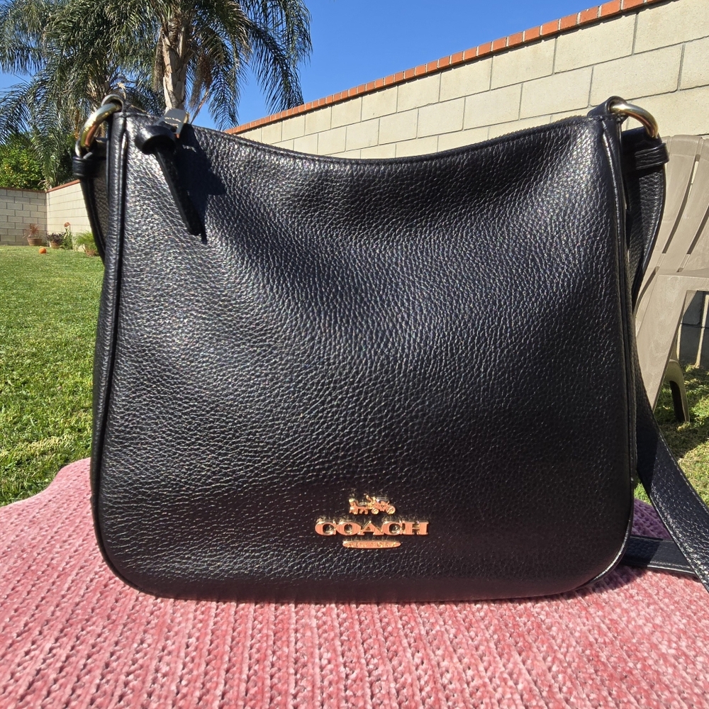 Coach Pebbled Crossbody